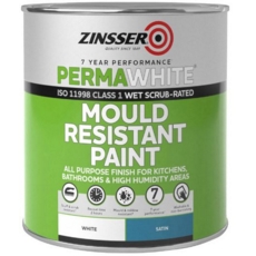 ZINSSER PERMA-WHITE INTERIOR SATIN 1L